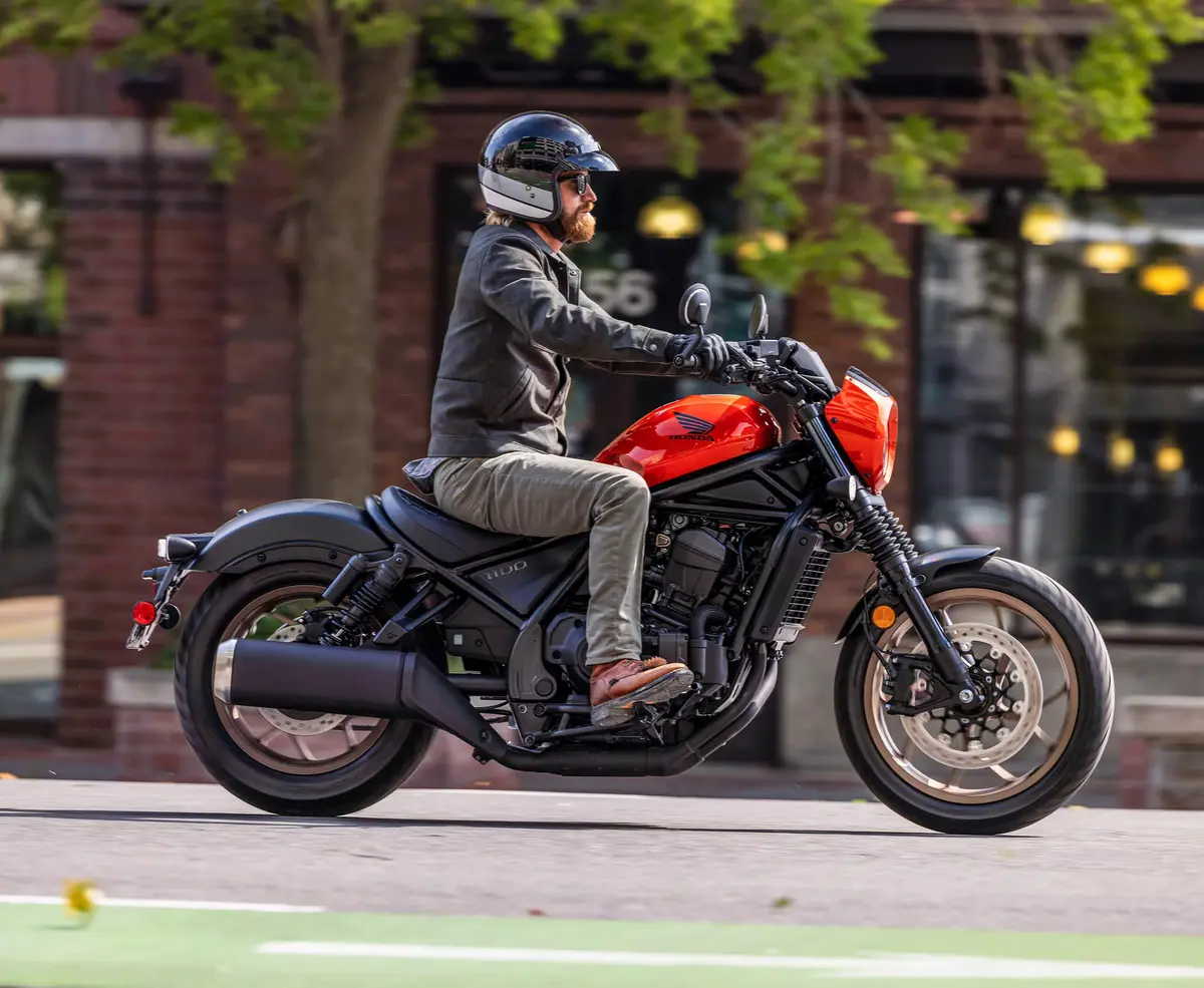 best motorcycles with automatic transmission 2025-rebel-1100