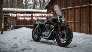 outdoor motorcycle storage options