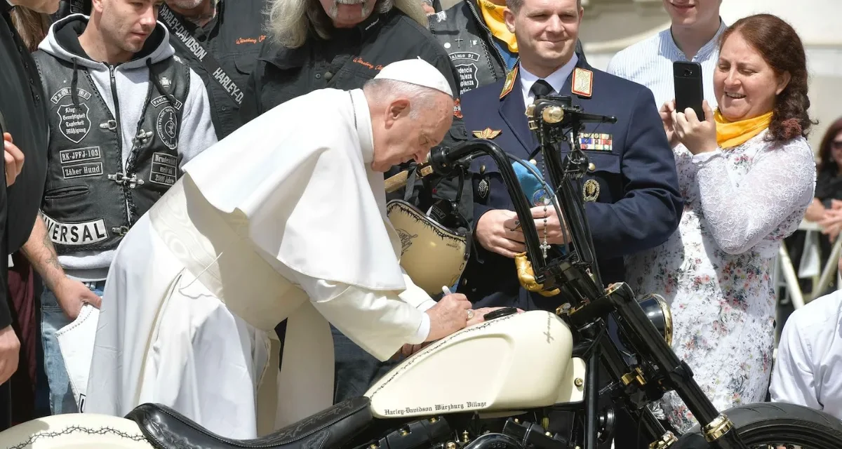 How Pope Francis Harley Davidson Auctioned for $328K