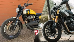 Royal Enfield Bear 650 vs. Triumph Scrambler 400 X Compared Royal Enfield Bear 650 vs. Triumph Scrambler 400 X Compared