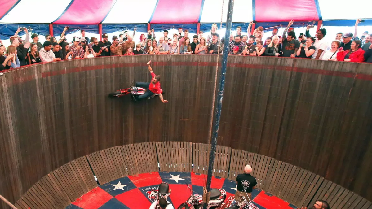 Top 5 Reasons to Attend Austin’s 2025 Motorcycle Rally Wall of death ROT Motorcycle Rally