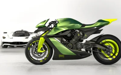 225HP Aston Martin AMB 001 Pro Motorcycle Nears F1 Speed