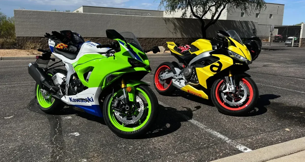 Does the Kawasaki ZX-6R Outperform the Aprilia RS660?