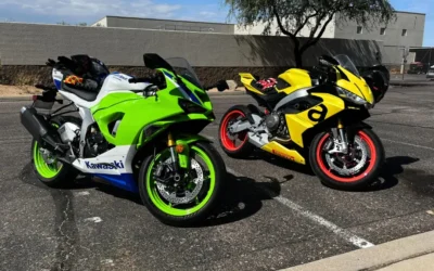 Does the Kawasaki ZX-6R Outperform the Aprilia RS660?