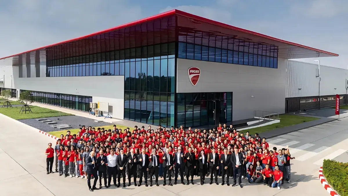 Are Your Ducatis Truly Italian? Factory Origins Revealed Ducati Rayong plant in Thailand