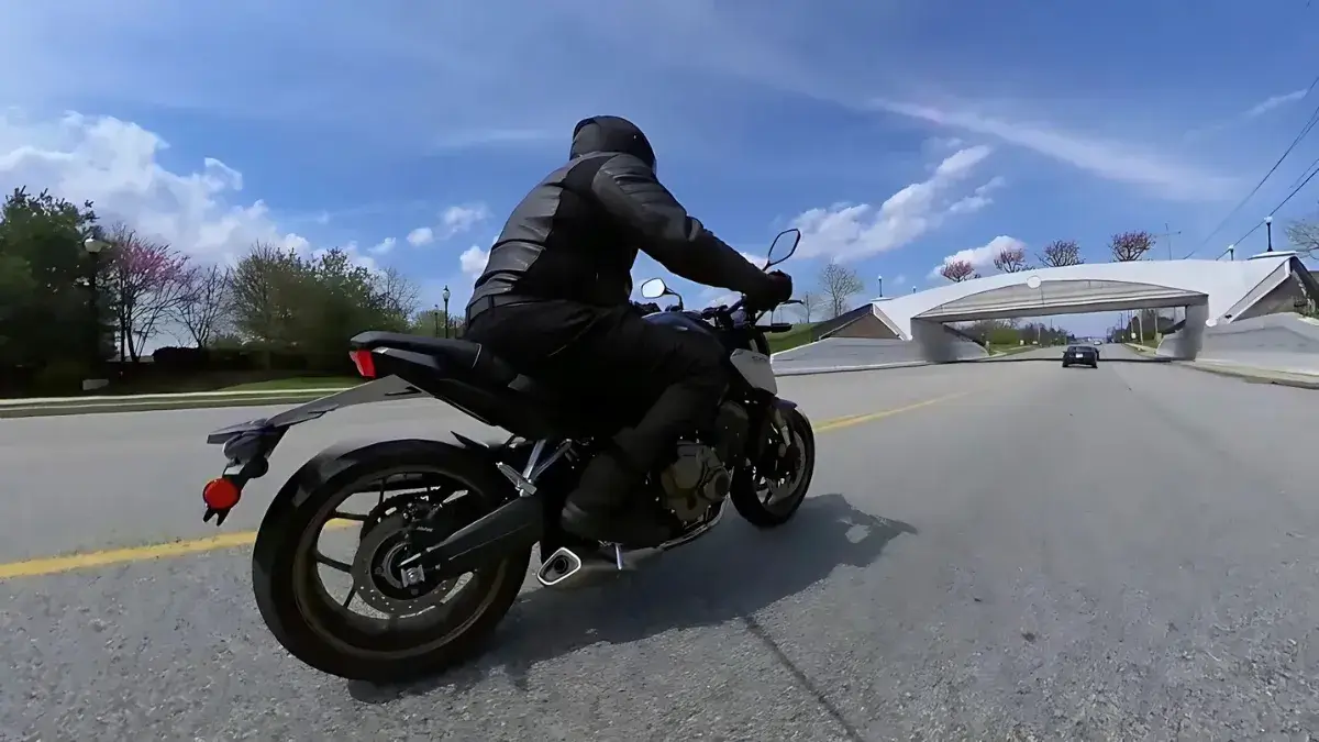 Tested the 5 Best 360 Cameras for Motorcycle Riding GoPro Insta360 X2 footage motorcycle riding
