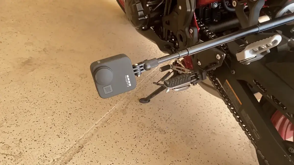 Tested the 5 Best 360 Cameras for Motorcycle Riding GoPro Max Mounted on a motorcycle