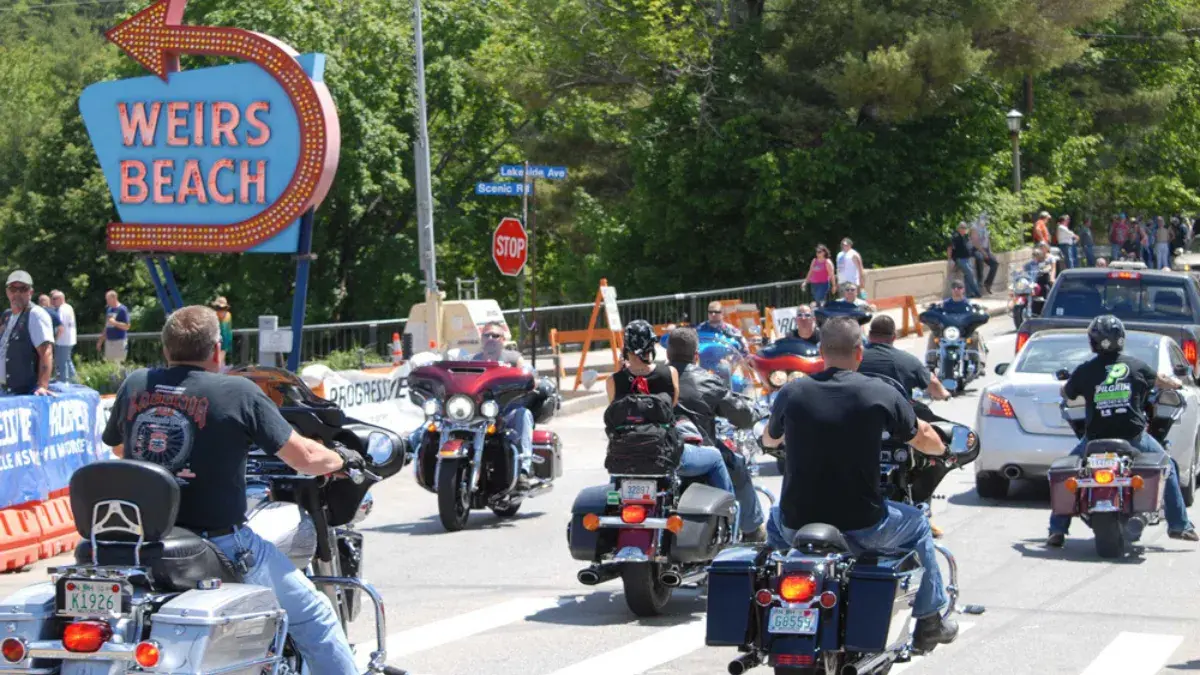 7 Wild Stats That Made Laconia Bike Week 2025 Epic Busy Road at Laconia Bike Week
