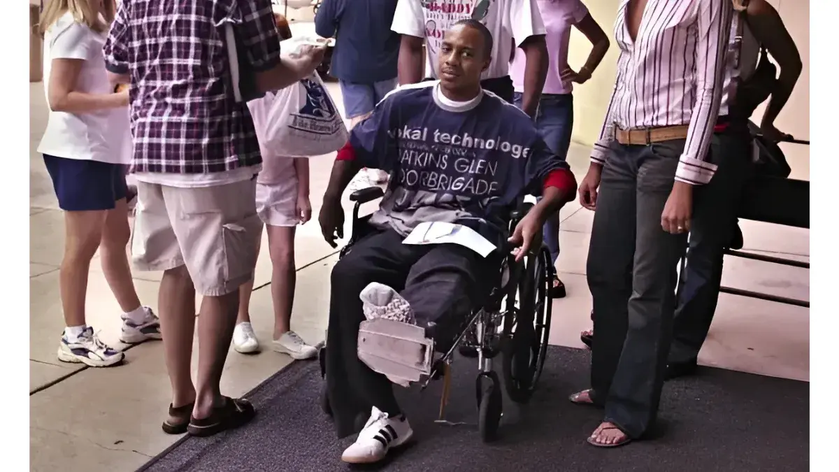Jay Williams Injured leg