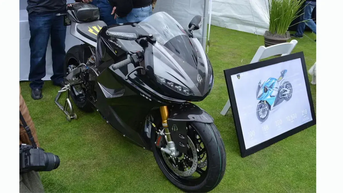 Is the Lightning LS-218 the Future of Superbikes? Lightning LS-218 at Bike Week